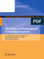 Modelling and Development of Intelligent Systems: Dana Simian Laura Florentina Stoica