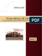 Plan Anual de Trabajo 2017 - Istplajoya