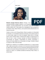 Resumen Acerca de Michelle Obama