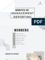 C18 - Group 6 - Benefits of Management Reporting