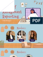 C18 - Group 2 - Types of Management Reports