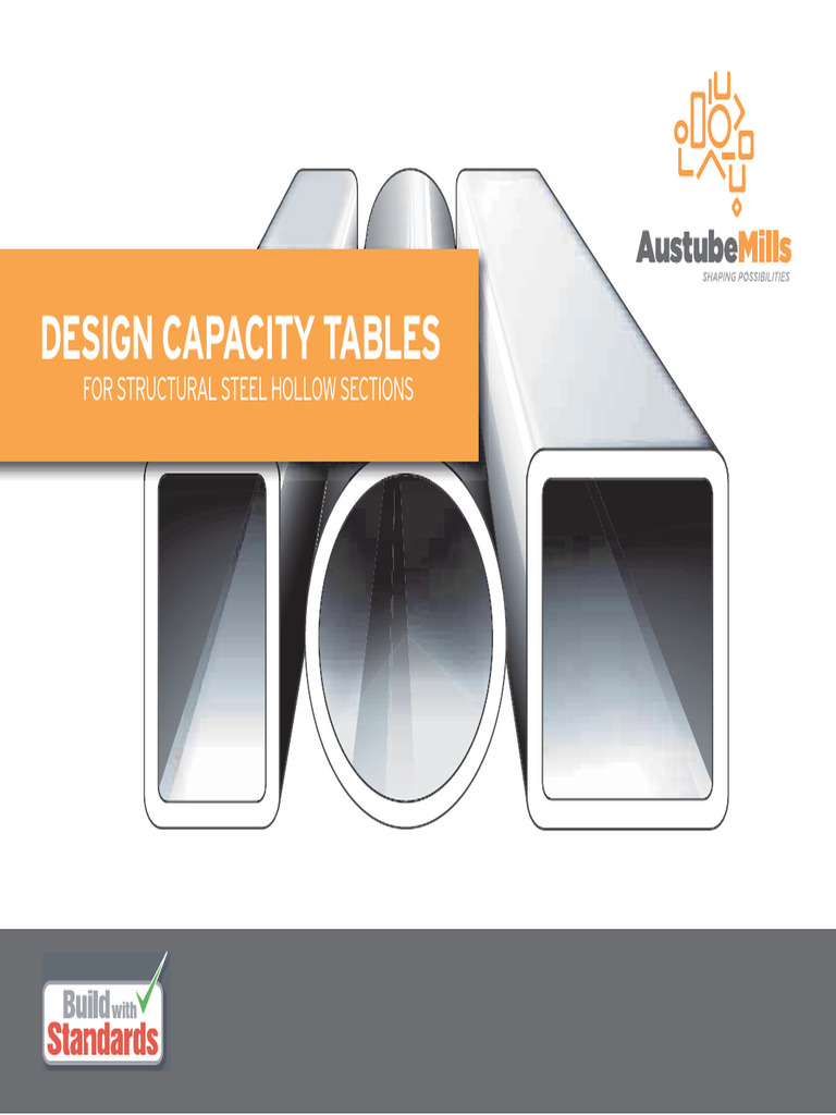 Design Capacity Tables For Structural Steel Hollow Sections | PDF ...