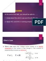 Basic Laws - Resistive Circuits Student