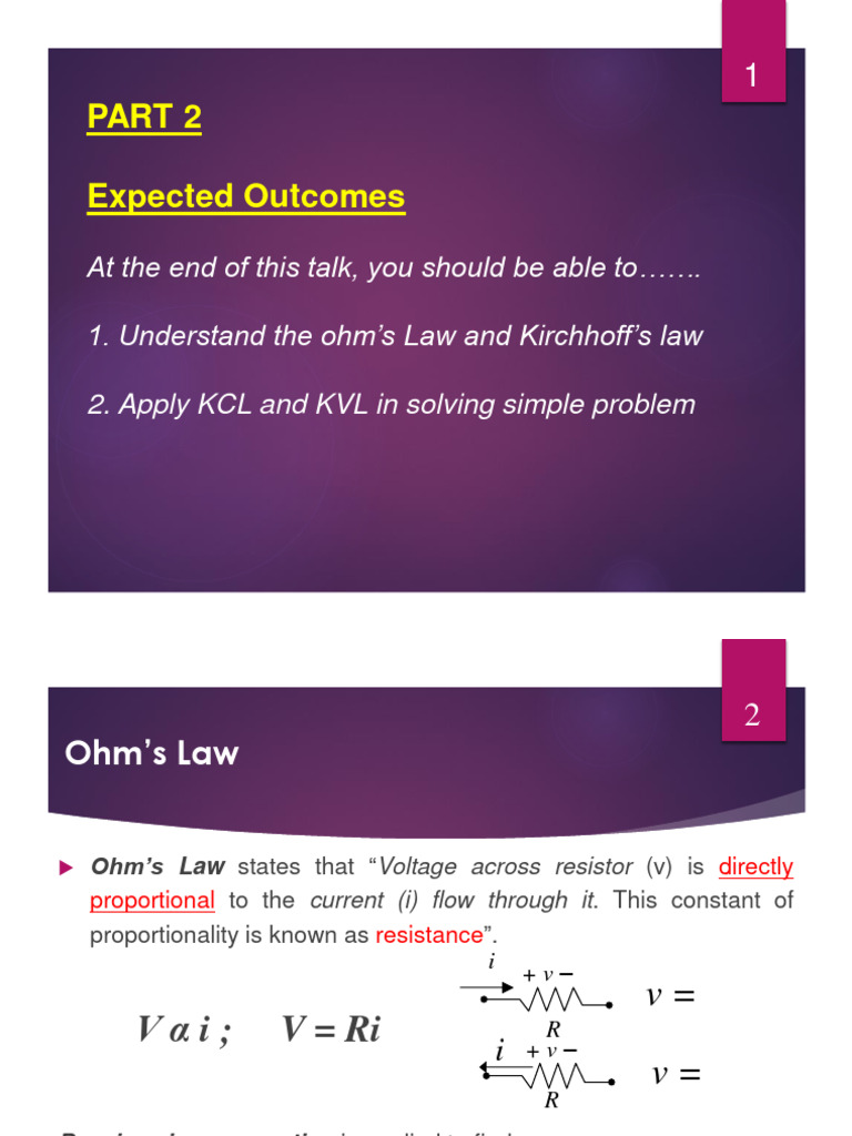 Basic Laws Resistive Circuits Student PDF Electrical Resistance