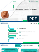 Sosialisasi PKS FKTP 2023-FKTP -Kab Banggai