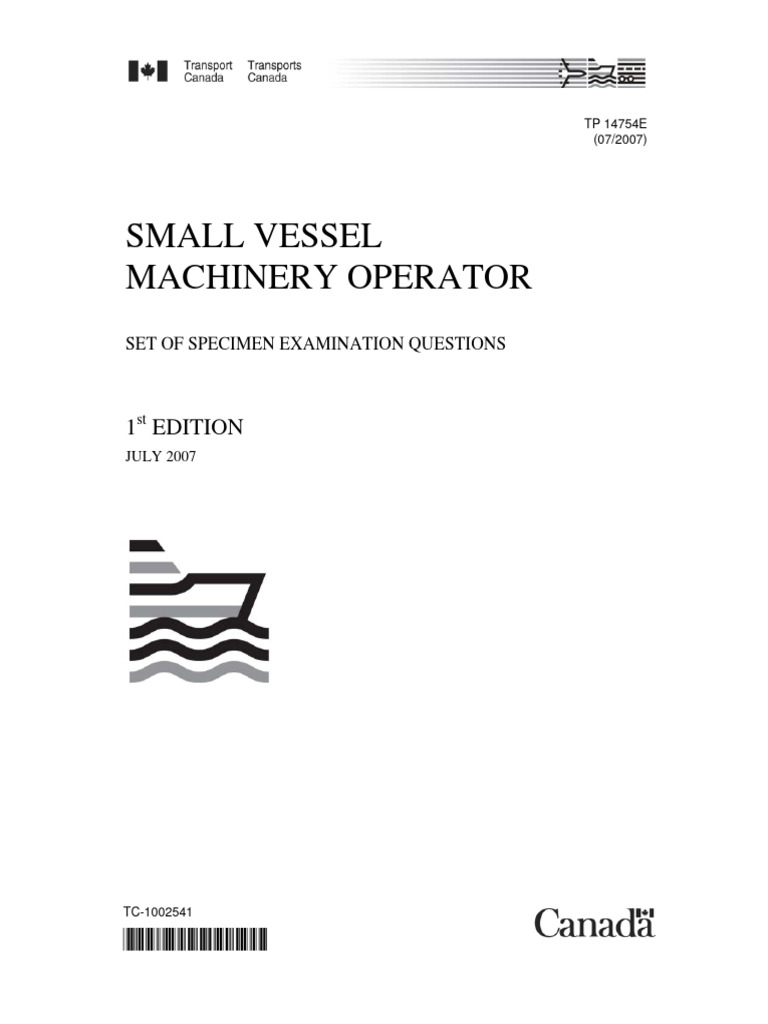 SVMO Practice Exam 2007 PDF Boiler Engines