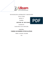 INFORME Comandos Generales de Alta y Baja Del DBMS QUE SEA CITADO