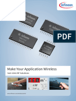 PDF - CATALOG RF Biakom 2016 - Infineon - Application Wireless-Sub - 1GHz - RF - Solutions - 2014