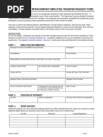 HR Intracompany Transfer Request Form 052620