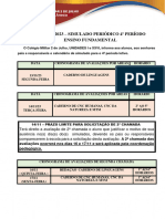 Nota - 61 - 2023 - Simulado Periódico 4º Período Ensino Fundamental