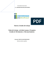 Actividad Semana 4 Preguntas Estudio de Movimientos y Micromovimientos