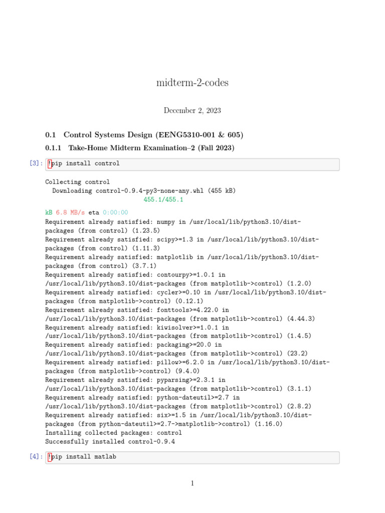 Midterm 2 codes pdf damping computer science