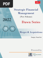 CA Final SFM - New Scheme - Dawn 2022 - Merger & Acquisitions