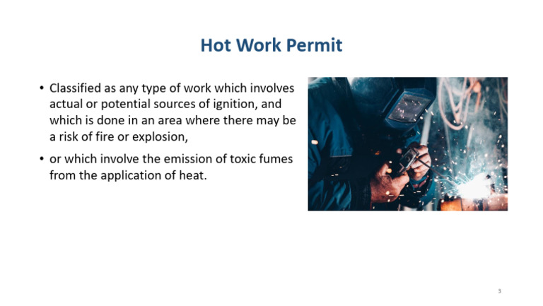 Hot Work Permit | PDF