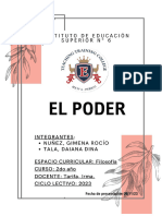 EL PODER - Monografía - Filosofía