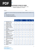 ASPA Cuestionario de Aserción en La Pareja | PDF