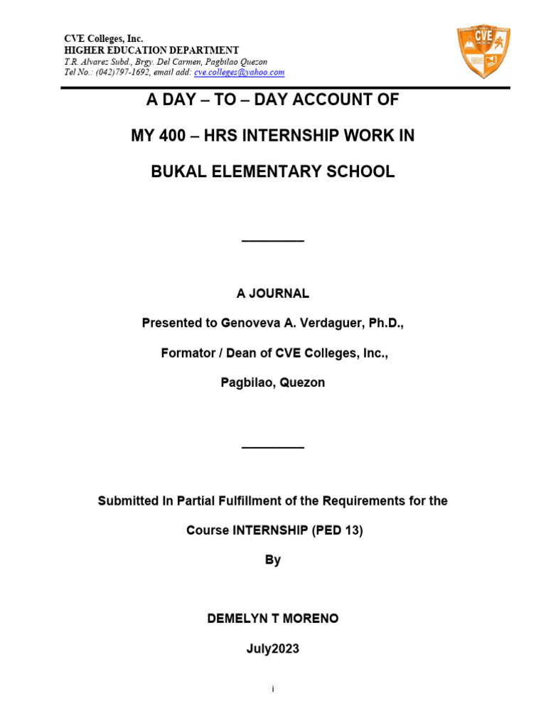 TITLE PAGE of JOURNAL | PDF