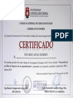 Certificado Universidad 3