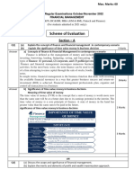 FM - Scheme of Evaluation