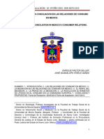 La Mediación y La Conciliación en Las Relaciones de Consumo en México