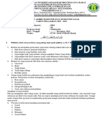 Bentuk Soal PKN Kelas XI Th. 2022-2023