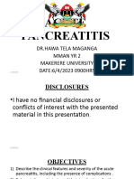 Acute Pancreatitis Presentation