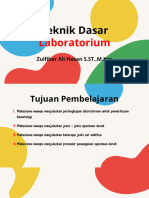 Teknik Dasar Laboratorium