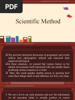 Report Scientific Method