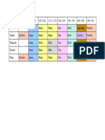 Time Table 2023