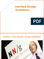 Design Guidelines Checklist