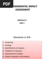 Environmental Impact Assessment