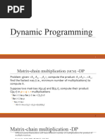 Dynamic Programming