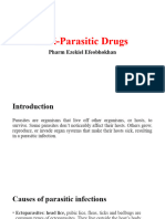 Anti-Parasitic Drugs: Pharm Ezekiel Efeobhokhan