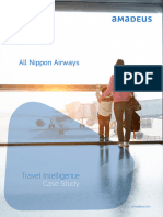 All Nippon Airways Amadeus Booking Analytics