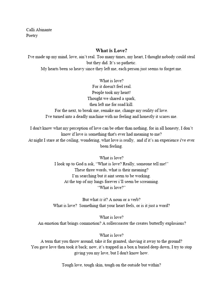 What is love download free pdf love feeling