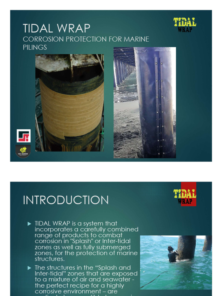 New Presentation - Tidal Wrap 2018 | PDF | Corrosion | Deep Foundation