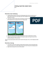 Membina Butang Dan Input Output Text