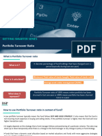 Getting Smarter Series Portfolio Turnover Ratio