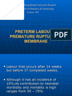 10 - Preterm Labour+PROM