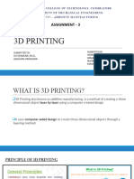 3D Printing