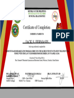 CBRP Certificate