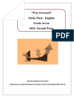 Grade 7 Study Pack Second Term