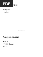 04 Input and Output Device Interfacing