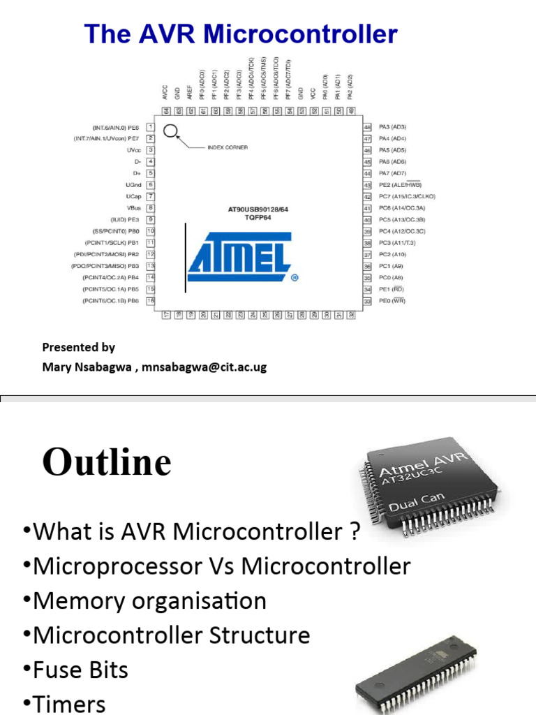 02 AVR-Micro Controller | PDF | Microcontroller | Booting