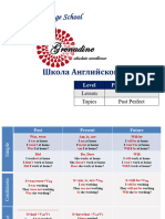 English Language School: Level Pre-Intermediate