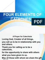 Four Elements of Catechesis