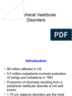 Peripheral Vestibular Disorders