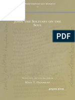 (Texts From Christian Late Antiquity 32) Mary Hansbury - John The Solitary On The Soul-Gorgias Press (2013)