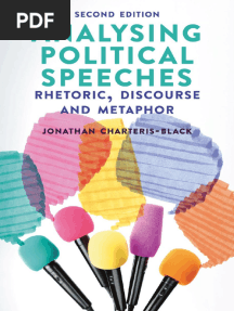 Analysing Political Speeches - Charteris-Black, Jonathan