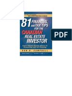 81 financial and tax tips for the canadian real estate investor expert money saving advice on accounting and tax planning-2